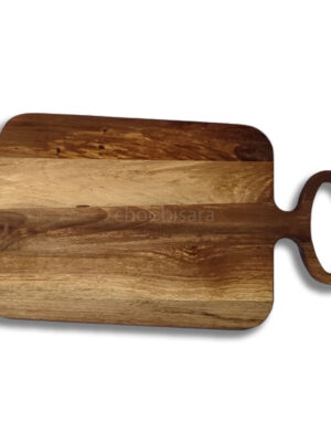 تخته گوشت چوبی دسته گرد مدل t126