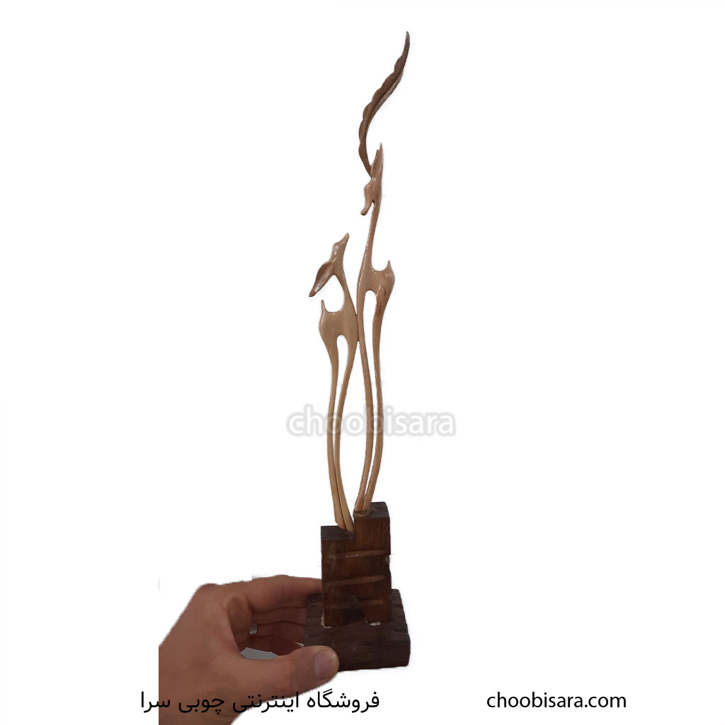 مجسمه آهو با جفت