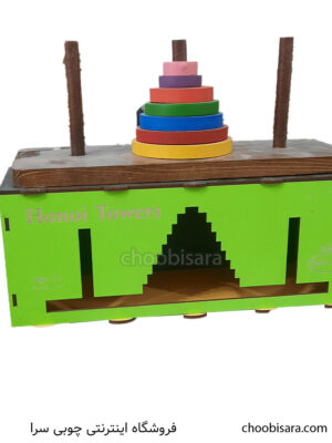 بازی فکری هانوی چوبی