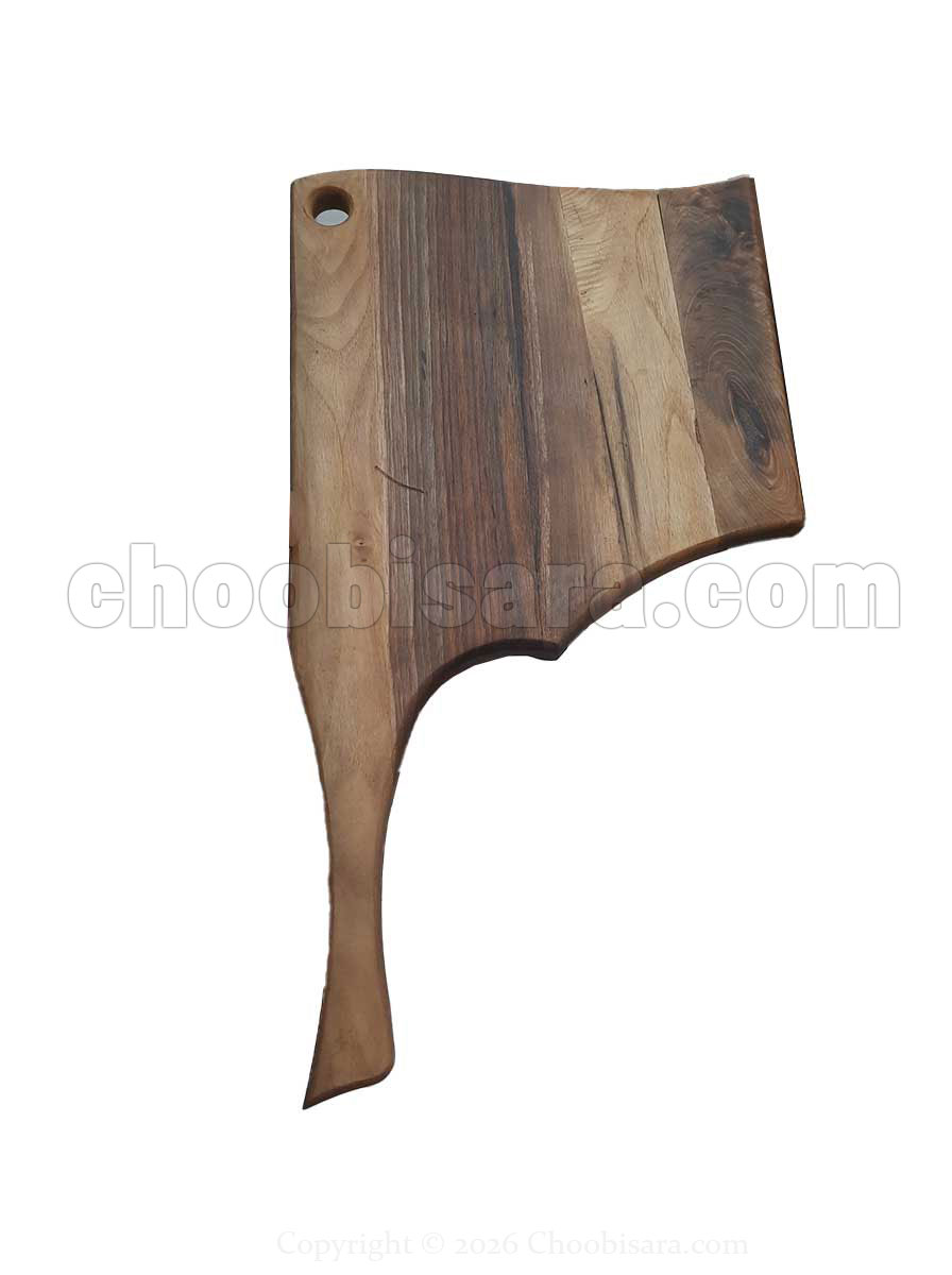 تخته گوشت چوبی دستهدار ۴۶ سانتیمتری کد 400 - Image 2