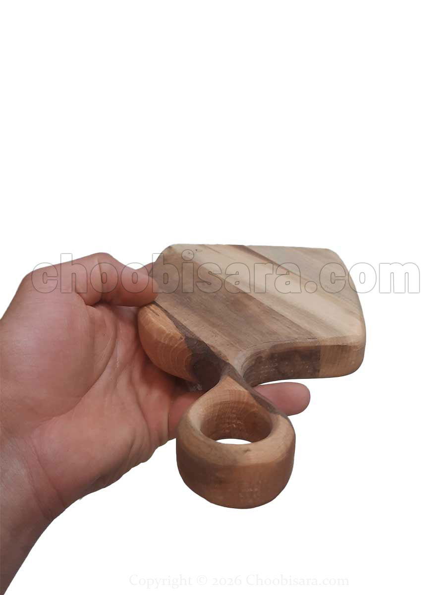 تخته سرو چوبی دستهدار کوچک ۲۳ سانتیمتری کد 401 - Image 3